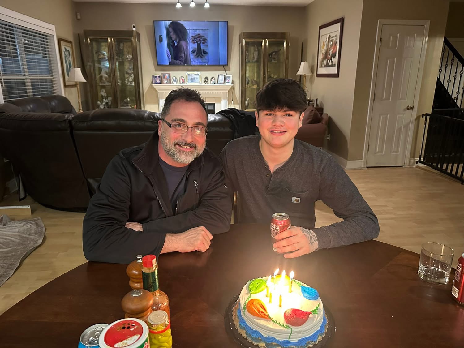 Celebrating Hunter's Birthday